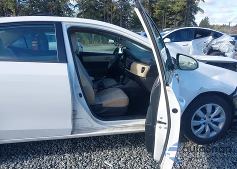 2014 Toyota Corolla Le z USA, uszkodzony, nr VIN 2T1BURHE3EC075886